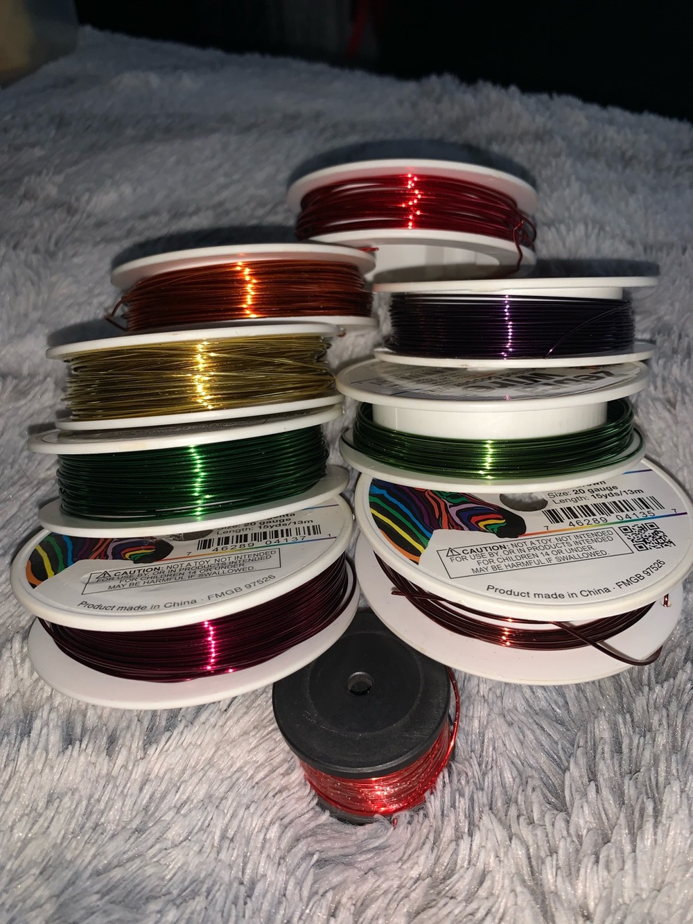Lot of Used/Semi Used Coated Copper Wire